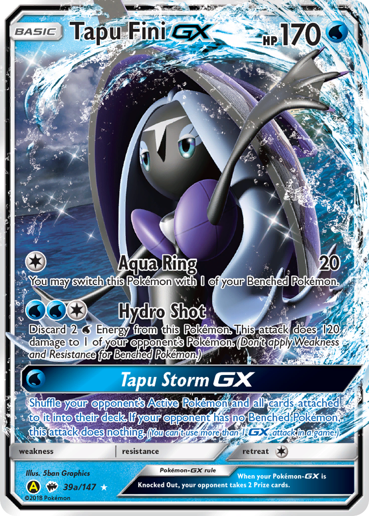 Tapu Fini-GX – Burning Shadows