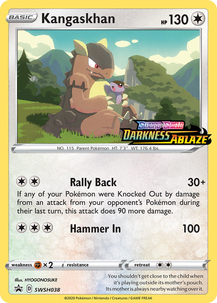 Kangaskhan – SWSH Black Star Promos
