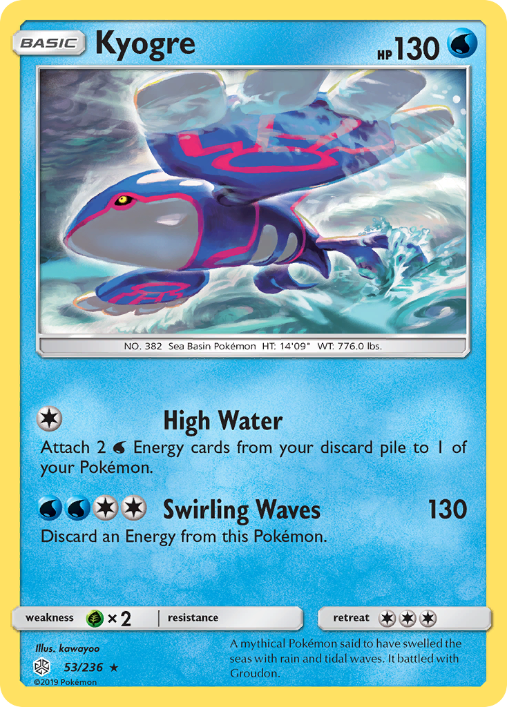 Kyogre – Cosmic Eclipse