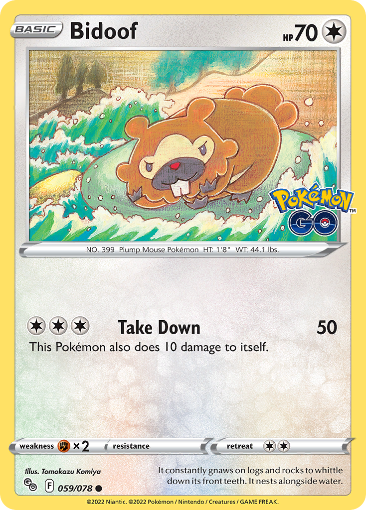 Bidoof – Pokémon GO