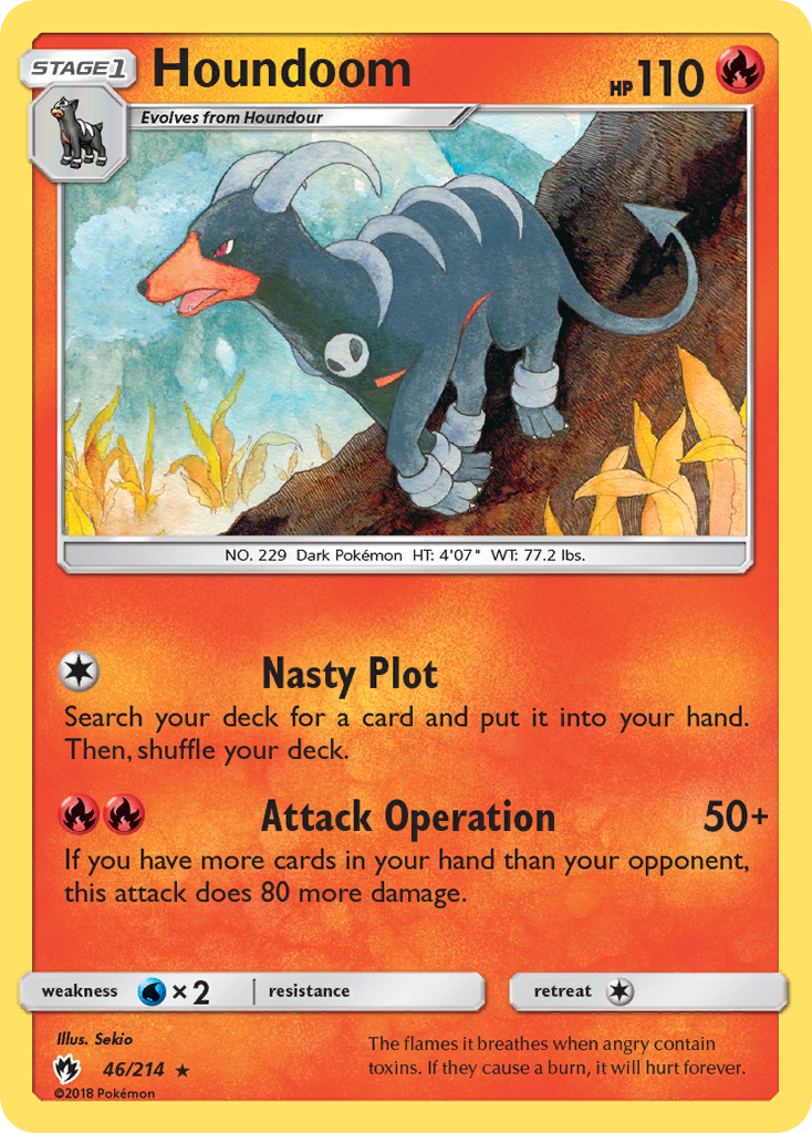 Houndoom – Lost Thunder