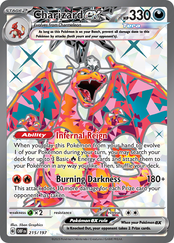 Charizard ex – Obsidian Flames