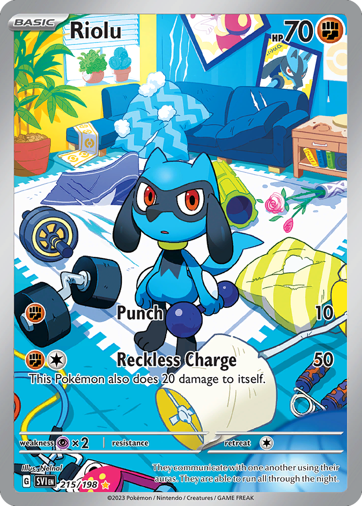 Riolu – Scarlet & Violet