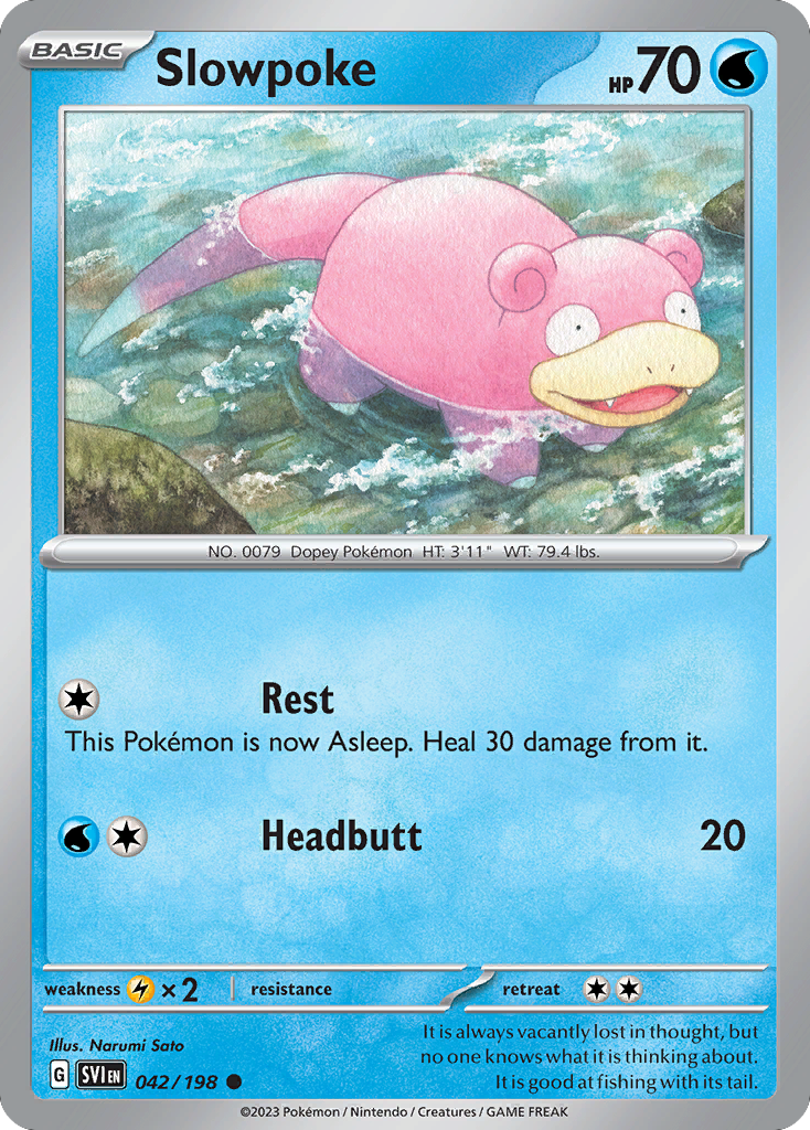 Slowpoke – Scarlet & Violet