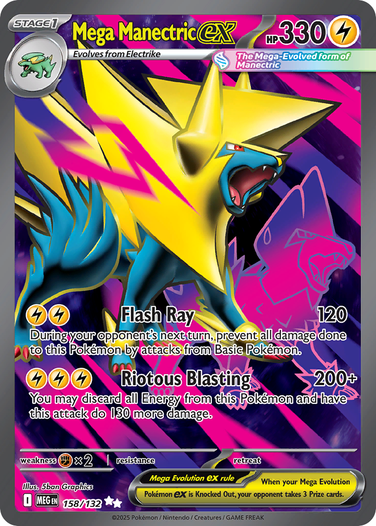 Mega Manectric ex – Mega Evolution