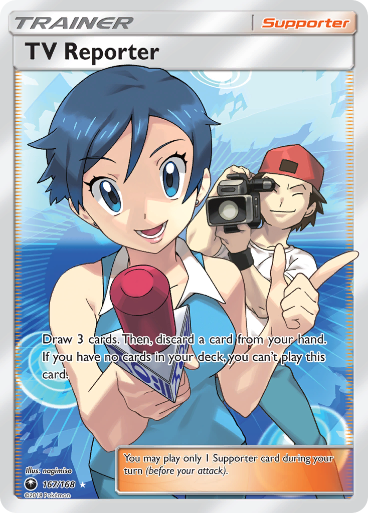 TV Reporter – Celestial Storm