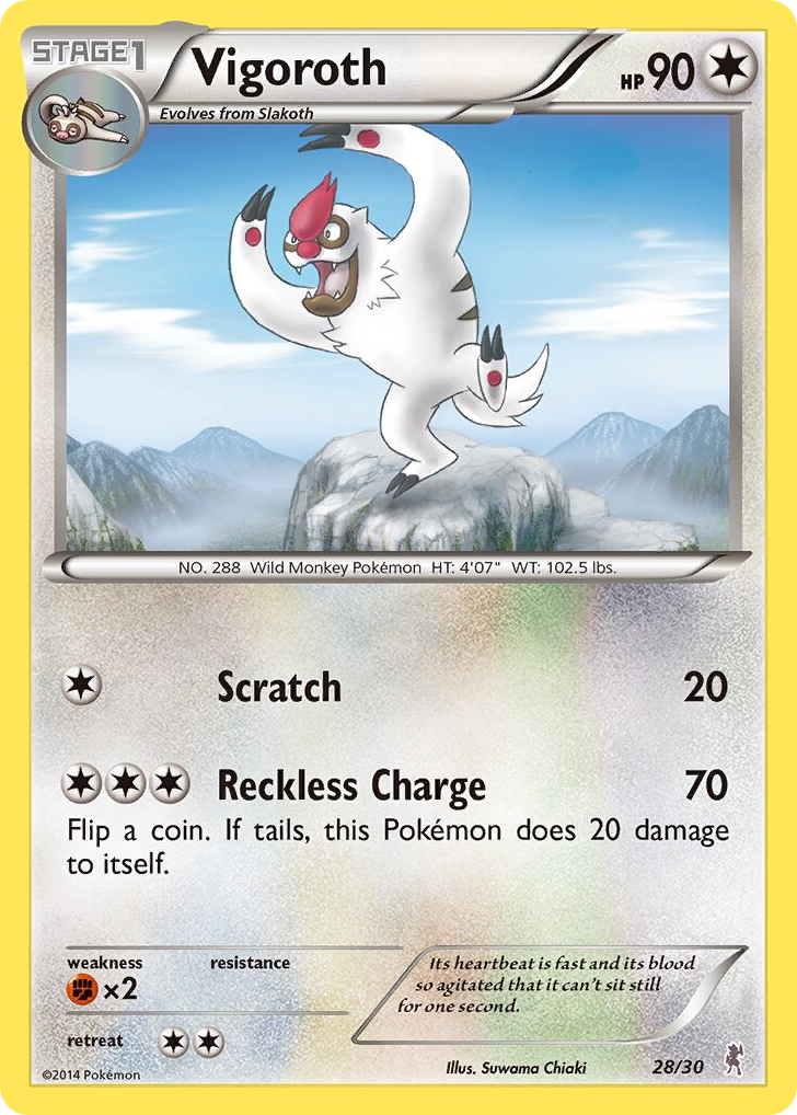 Vigoroth – XY Trainer Kit Bisharp
