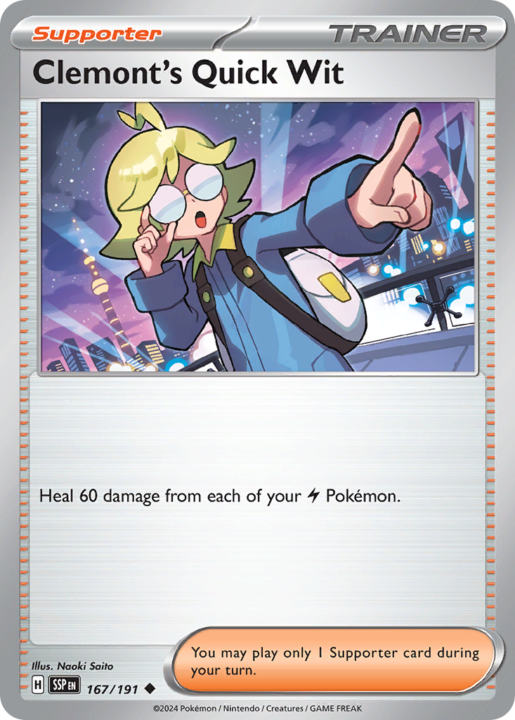 Clemont's Quick Wit – Surging Sparks