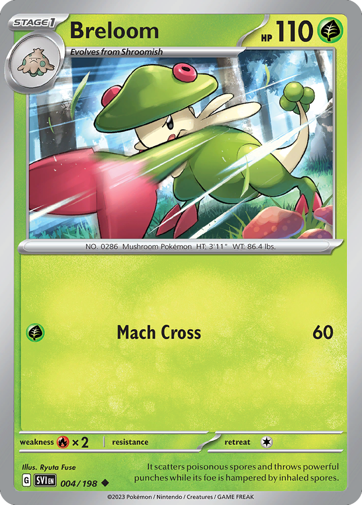 Breloom – Scarlet & Violet