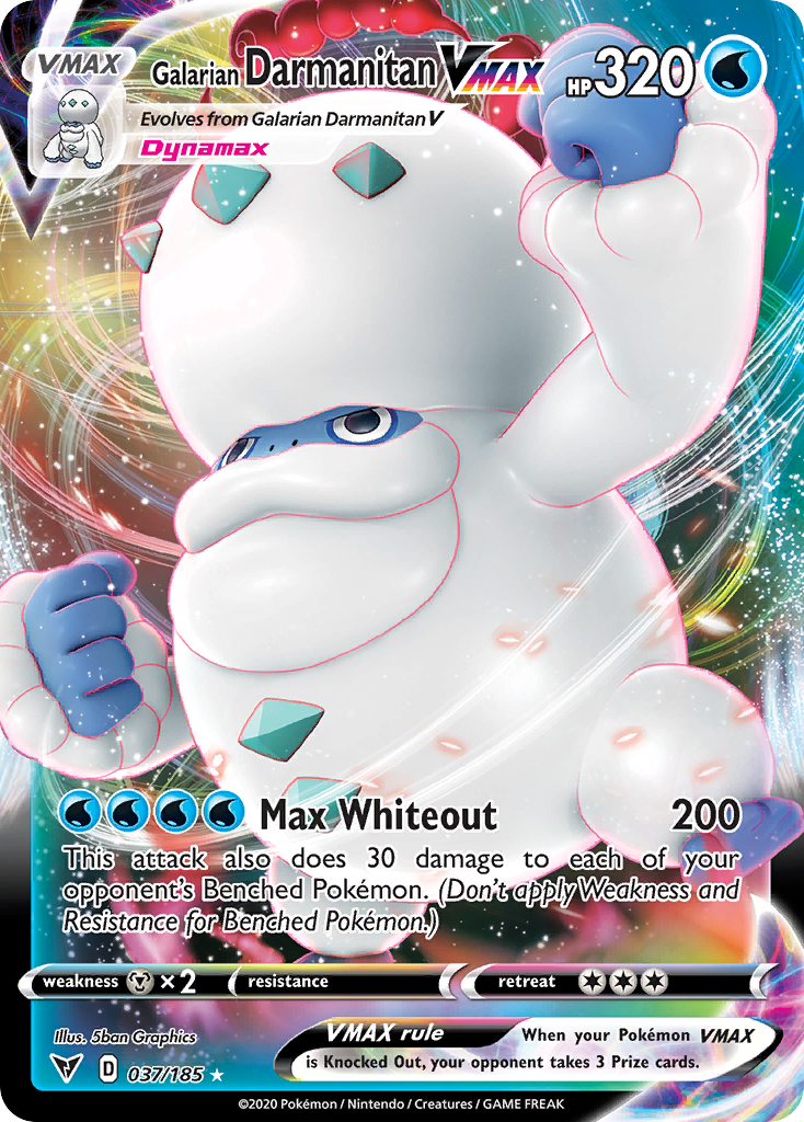 Galarian Darmanitan VMAX – Vivid Voltage