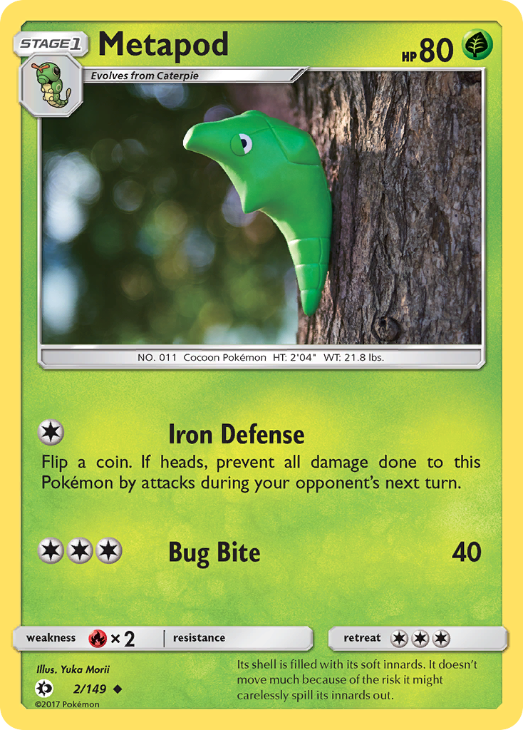 Metapod – Sun & Moon