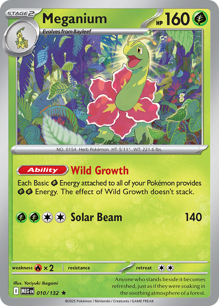 Meganium – Mega Evolution