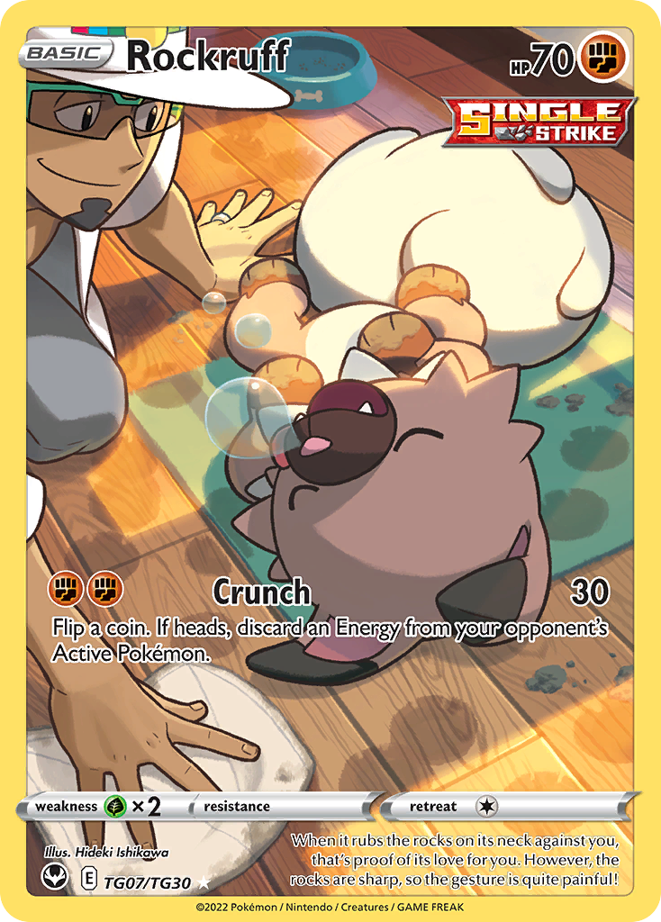 Rockruff – Silver Tempest Trainer Gallery