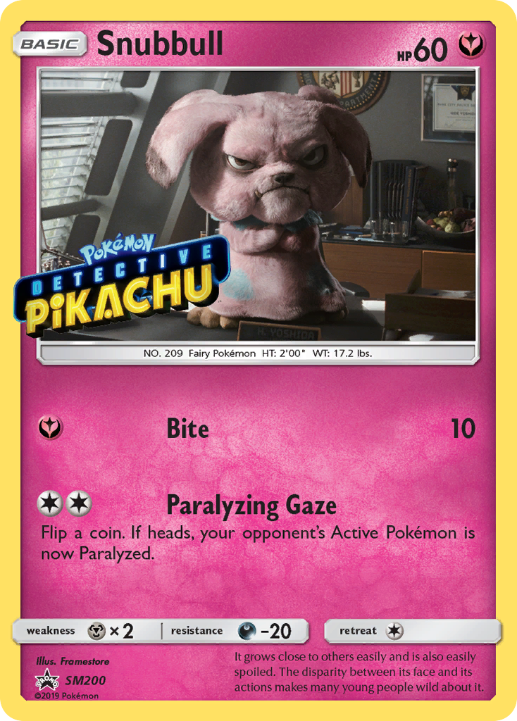 Snubbull – SM Black Star Promos