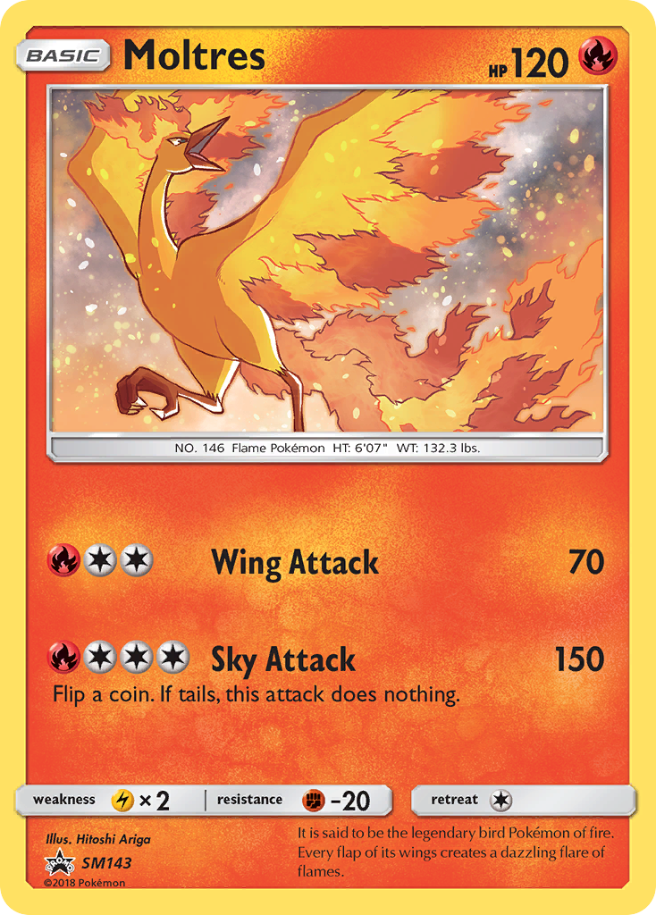 Moltres – SM Black Star Promos