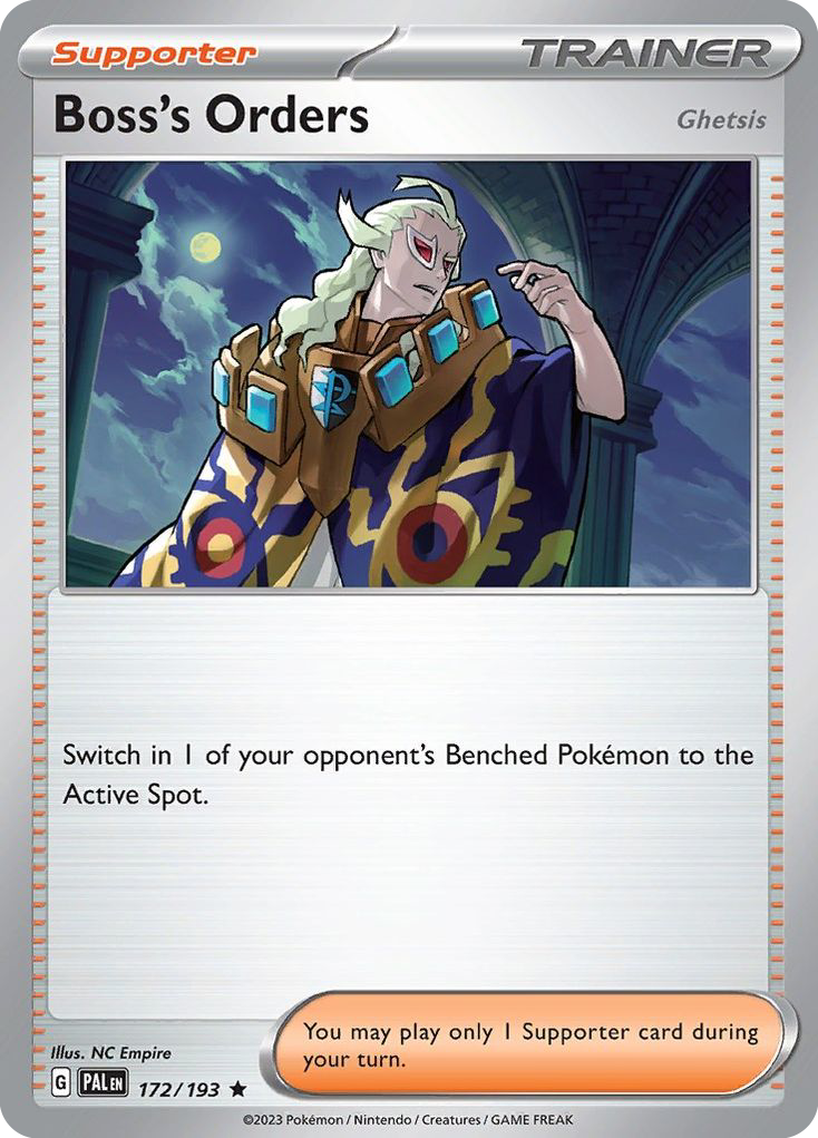Boss's Orders (Ghetsis) – Paldea Evolved