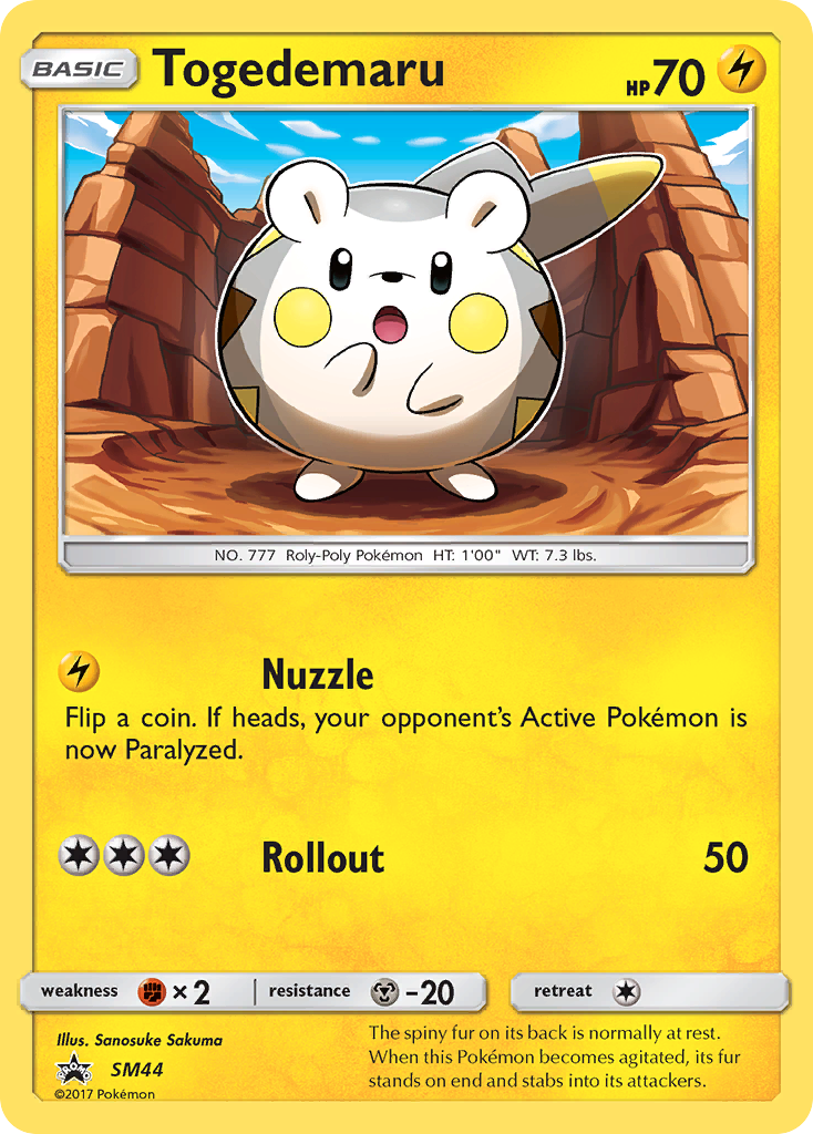 Togedemaru – SM Black Star Promos
