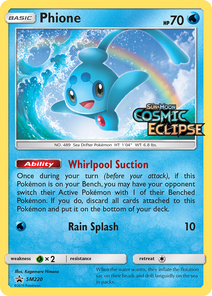 Phione – SM Black Star Promos
