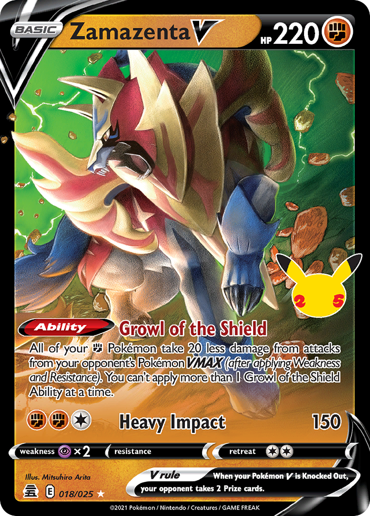 Zamazenta V – Celebrations