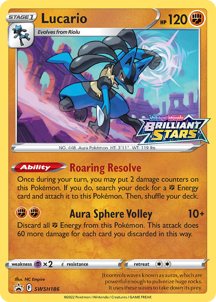 Lucario – SWSH Black Star Promos