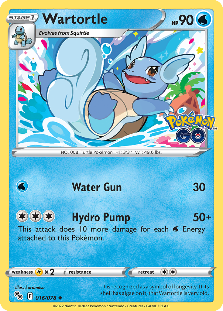 Wartortle – Pokémon GO
