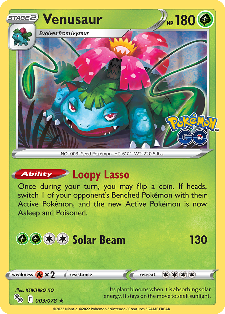 Venusaur – Pokémon GO
