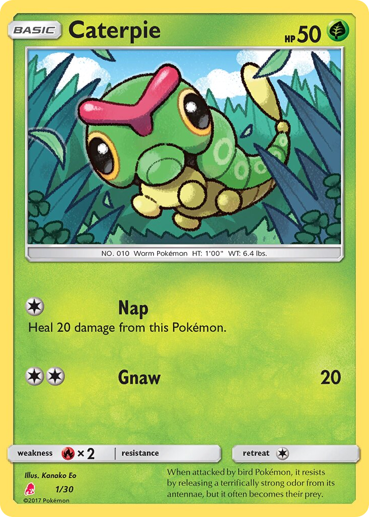 Caterpie – SM Trainer Kit Lycanroc