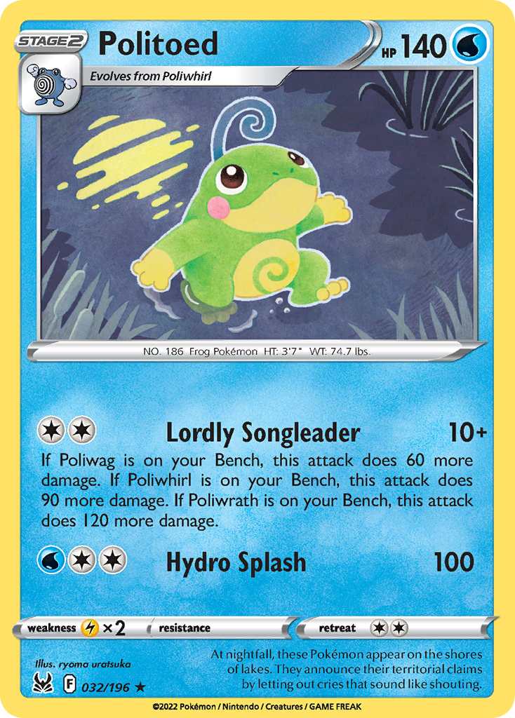 Politoed – Lost Origin