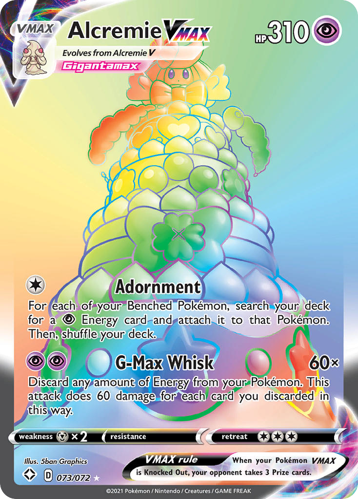 Alcremie VMAX – Shining Fates