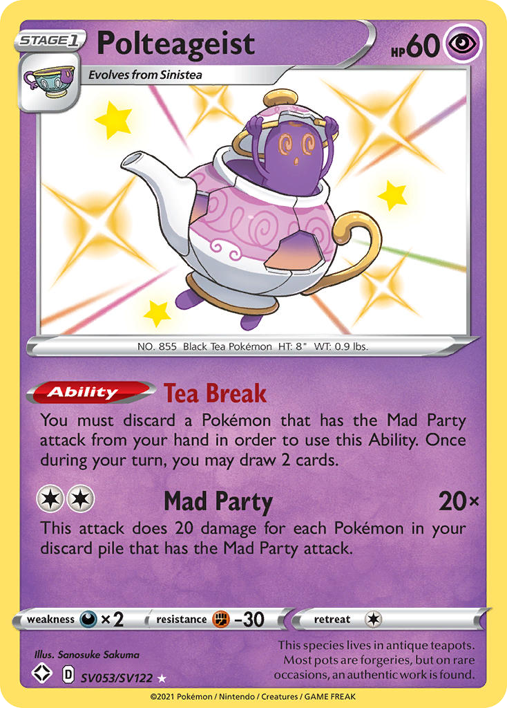 Polteageist – Shining Fates Shiny Vault