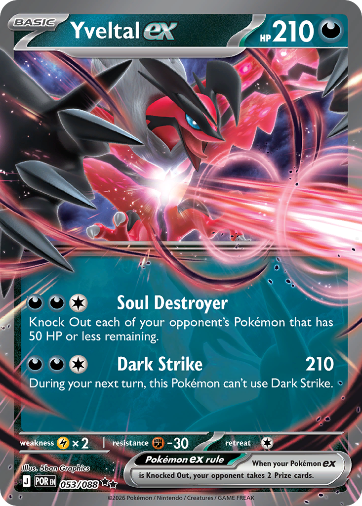Yveltal ex – Perfect Order