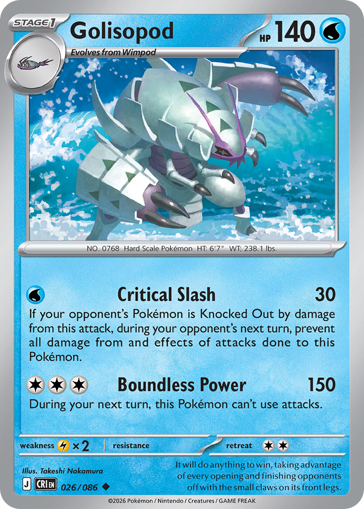 Golisopod – Chaos Rising