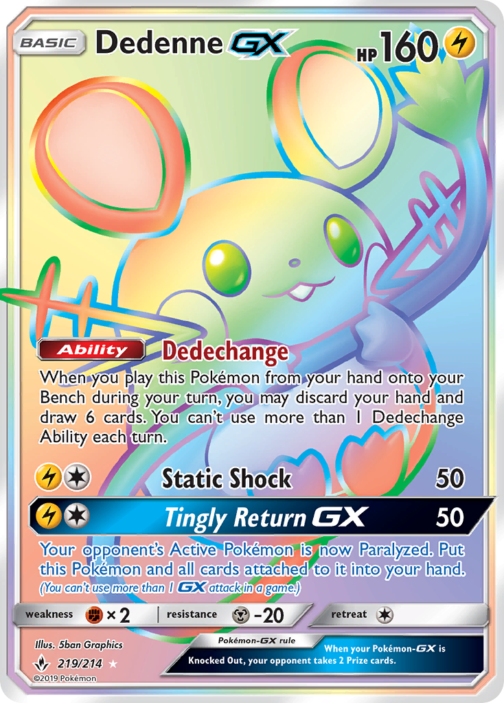 Dedenne-GX – Unbroken Bonds