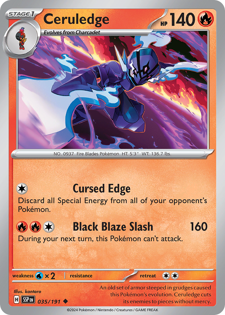 Ceruledge – Surging Sparks
