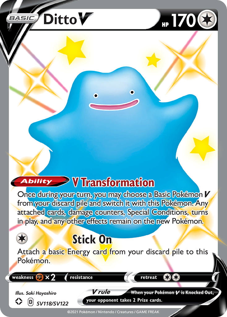 Ditto V – Shining Fates Shiny Vault