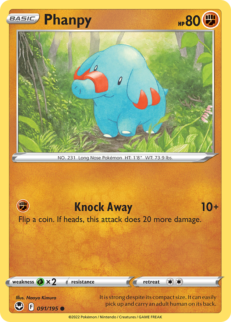 Phanpy – Silver Tempest