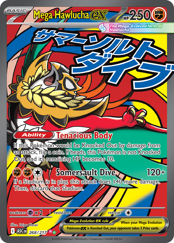 Mega Hawlucha ex – Ascended Heroes