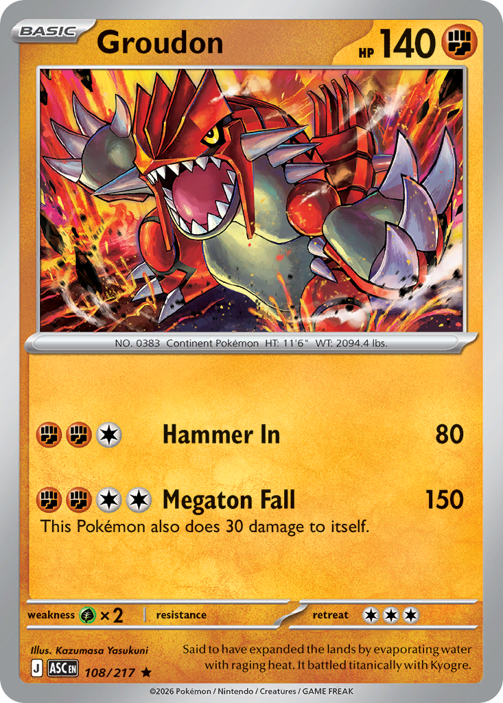 Groudon – Ascended Heroes