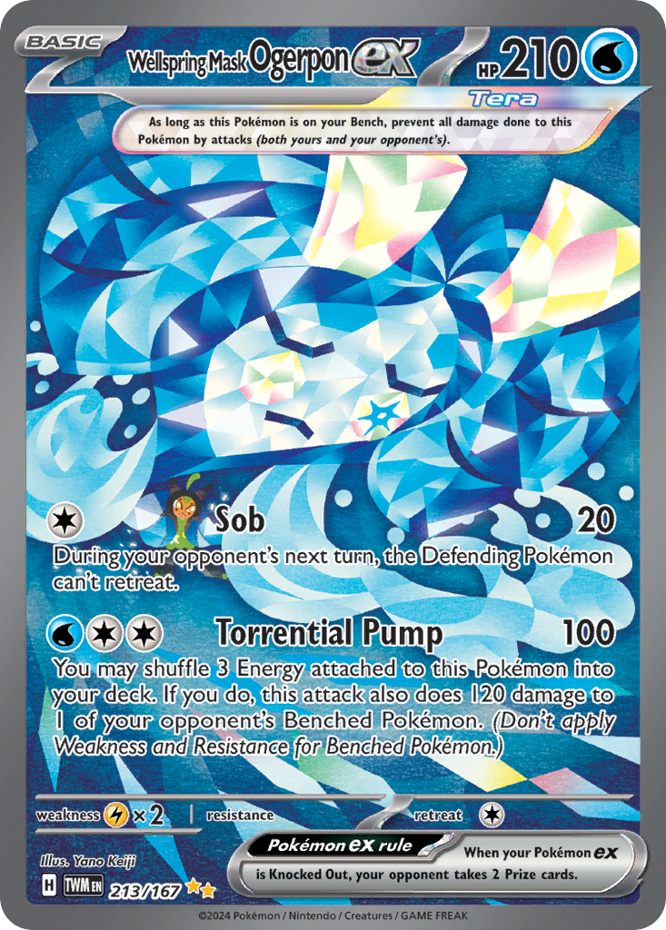 Wellspring Mask Ogerpon ex – Twilight Masquerade