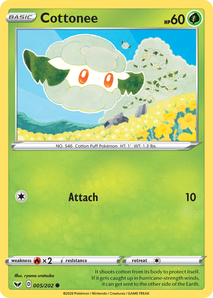 Cottonee – Sword & Shield