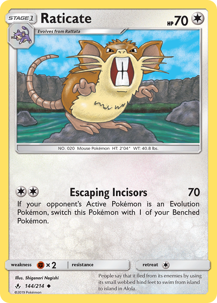 Raticate – Unbroken Bonds