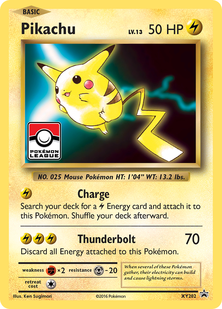 Pikachu – XY Black Star Promos