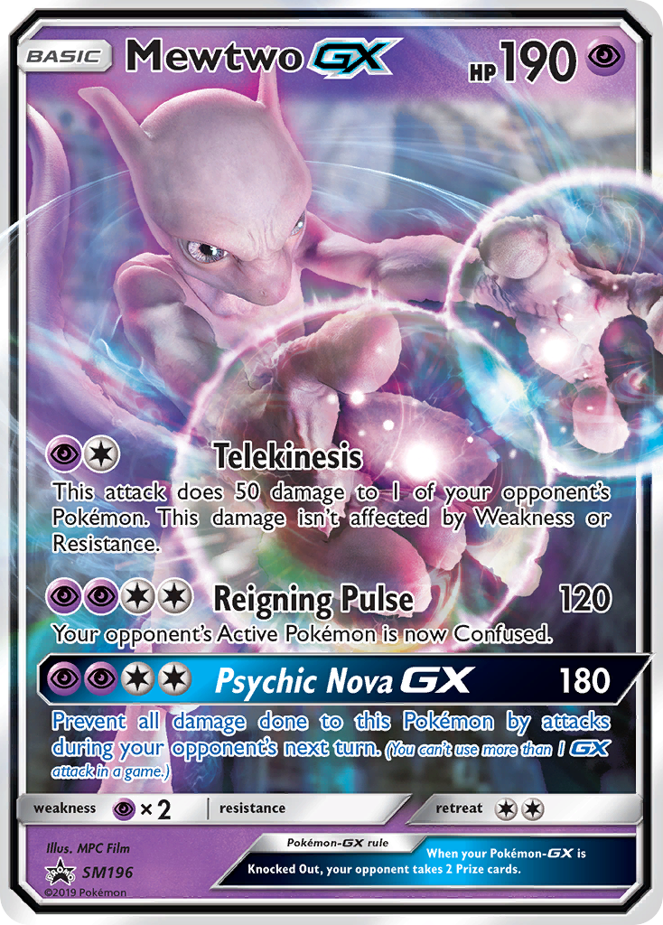 Mewtwo-GX – SM Black Star Promos