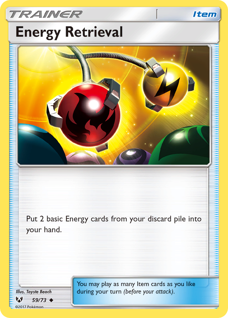 Energy Retrieval – Shining Legends