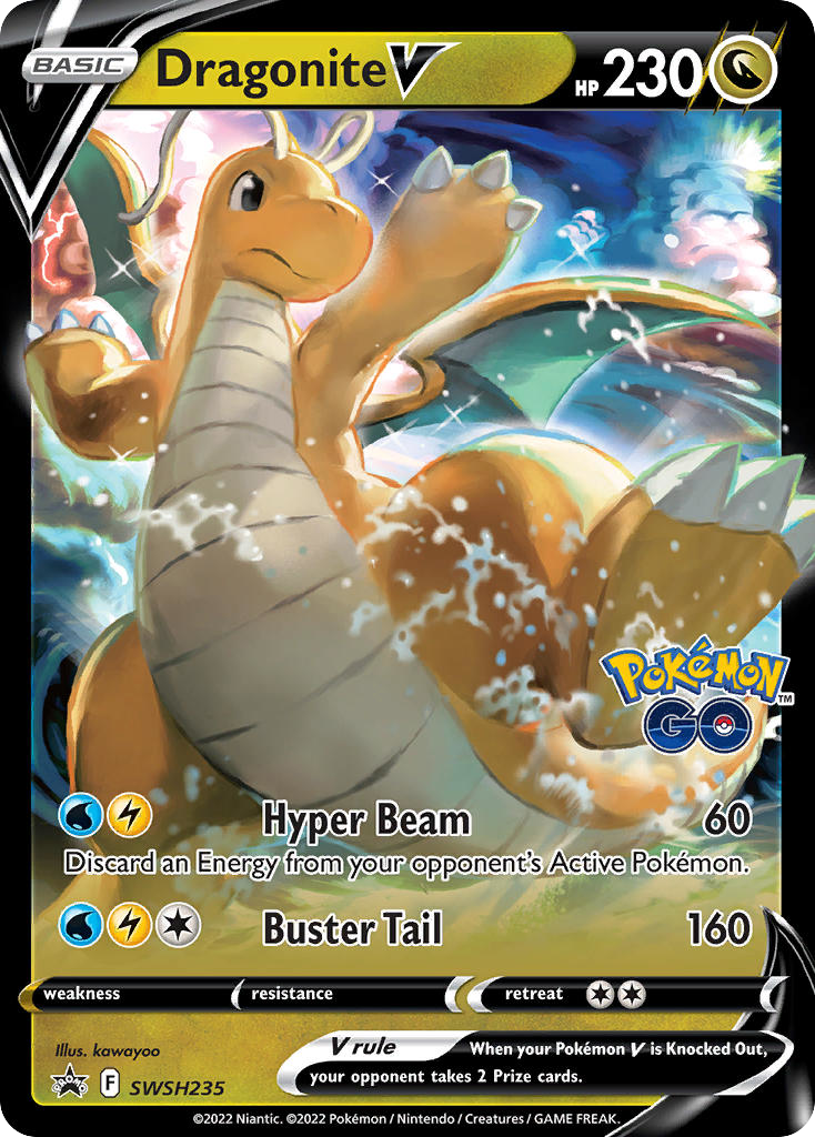 Dragonite V – SWSH Black Star Promos