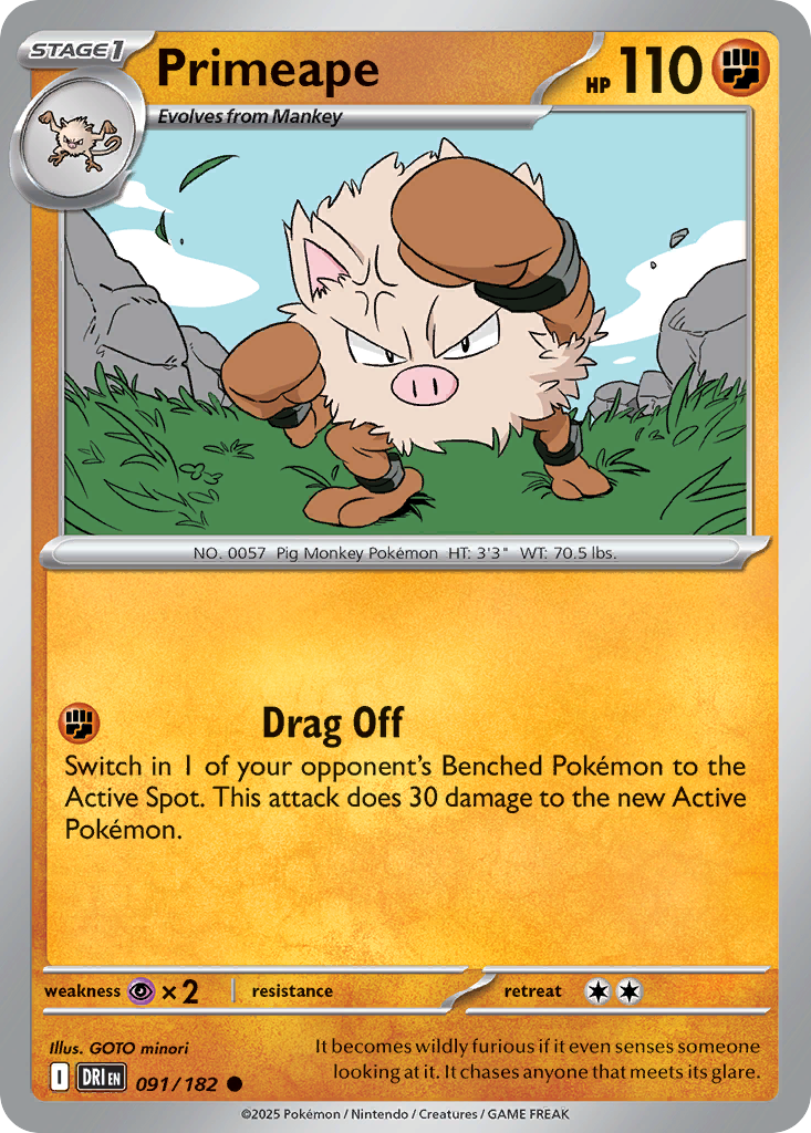 Primeape – Destined Rivals