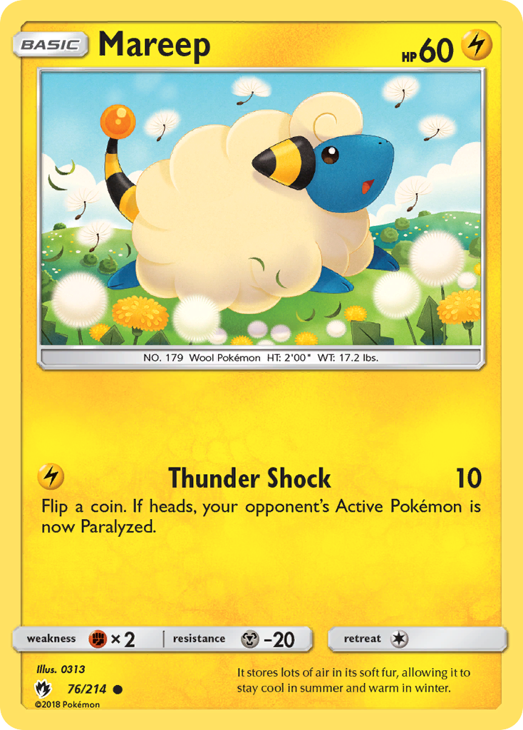 Mareep – Lost Thunder