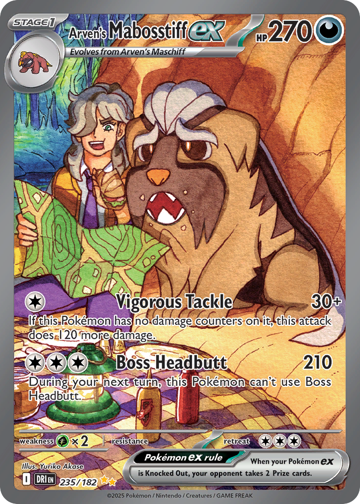 Arven's Mabosstiff ex – Destined Rivals