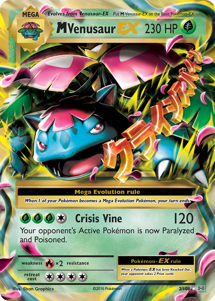 M Venusaur-EX – Evolutions