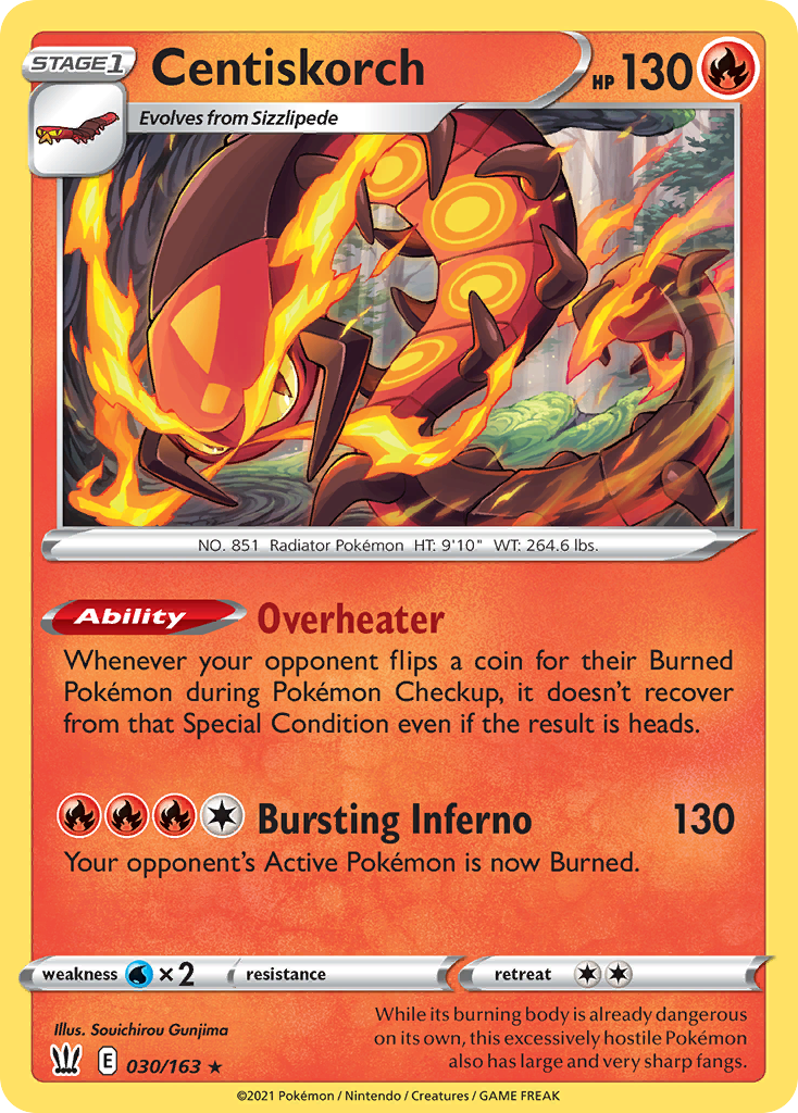 Centiskorch – Battle Styles